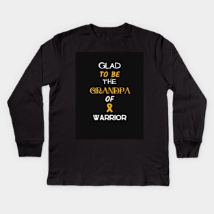 Childhood cancer awareness day tshirt Kids Long Sleeve T-Shirt